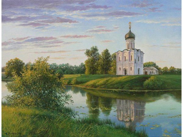 Художник Роман Передиреев храм