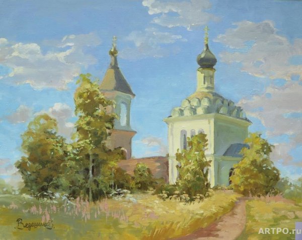 Картины художника Вячеслава Палачева зимой