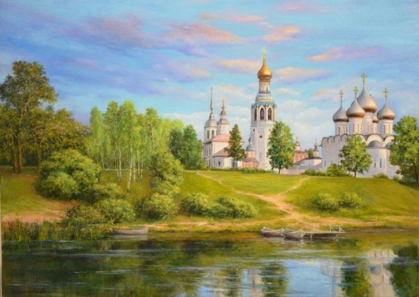 Пейзажи. Художник Виктор Андреев