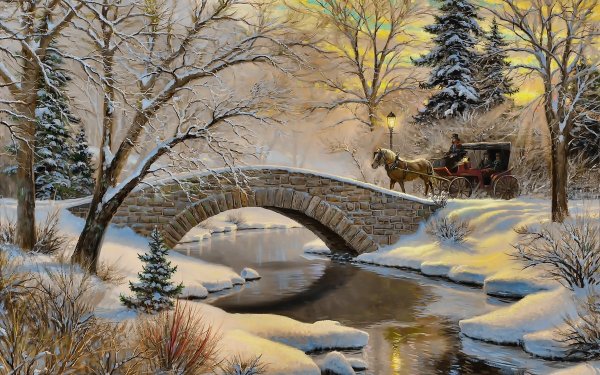 Муринский парк зимой