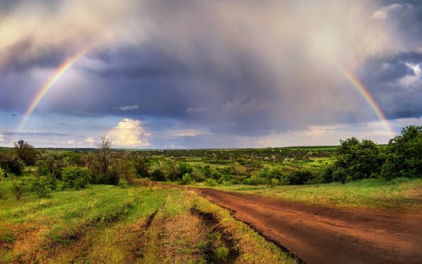 Фото Радуга после дождя