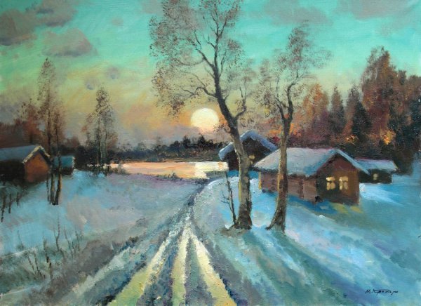 Николай Крымов деревня