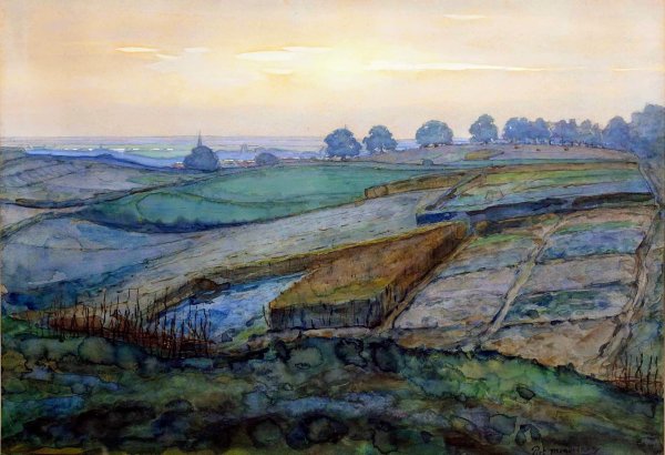 Художник Эжен Делакруа пейзажи