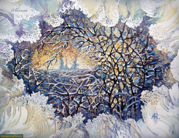 Работы Аллы Рассоловой в технике батик