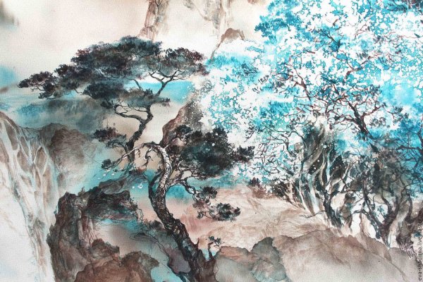 Пейзаж в свободной технике