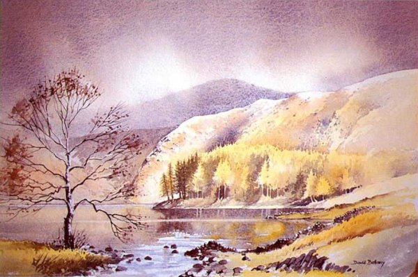 Герасимов Андрей. «Зимний лес. Просека».