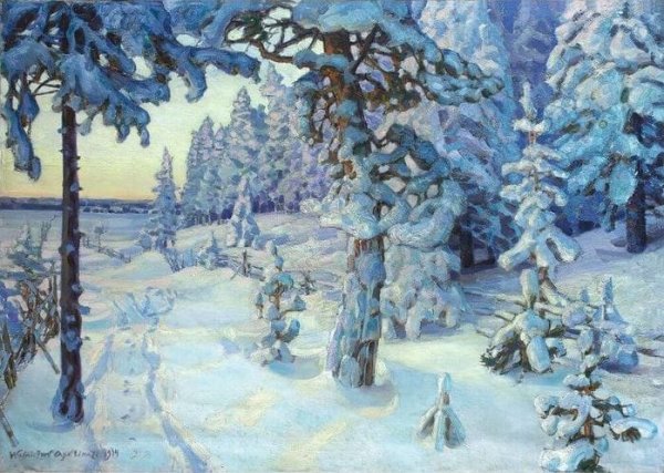 Аполлинарий Васнецов зима