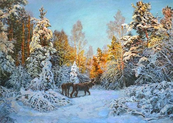 Панов Эдуард Порфирьевич зима