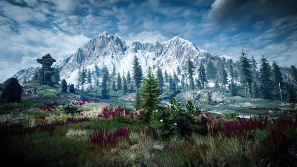 Ведьмак 3 Дикая охота пейзажи