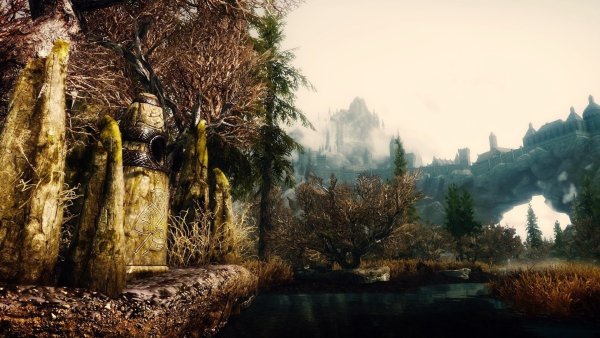 The Elder Scrolls v Skyrim природа