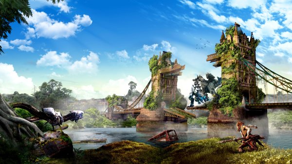 Horizon Zero Dawn город