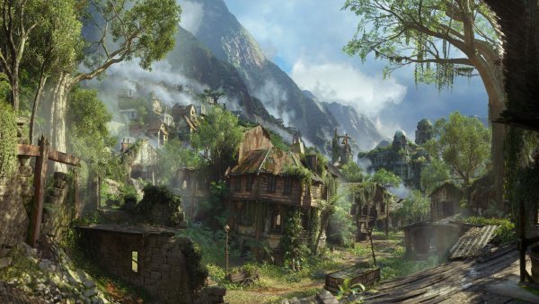 Либерталия Uncharted 4 концепт арты