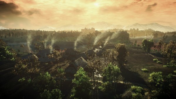 The Witcher 3 Wild Hunt пейзажи