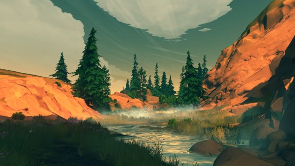 Firewatch Art 2к