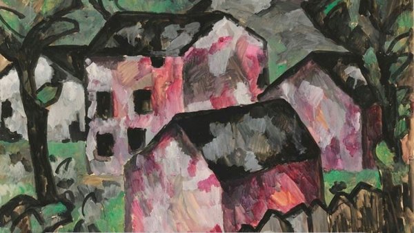 Малевич Казимир пейзаж 1906