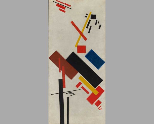 Малевич Супрематическая композиция полёт аэроплана