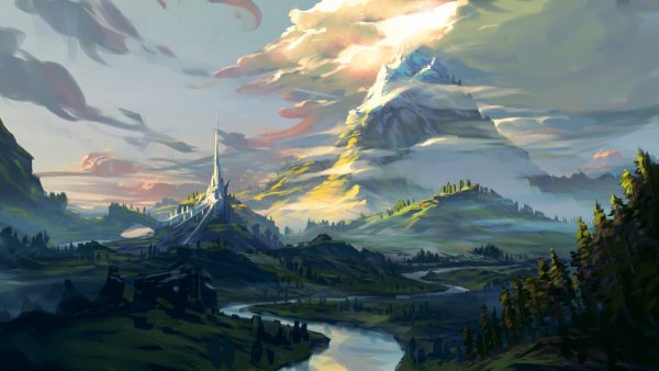 Фэнтези пейзажи на рабочий стол