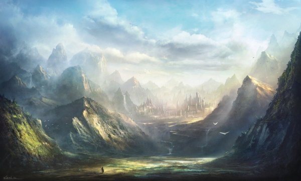 Горы фэнтези