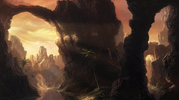 Фантастические ландшафты