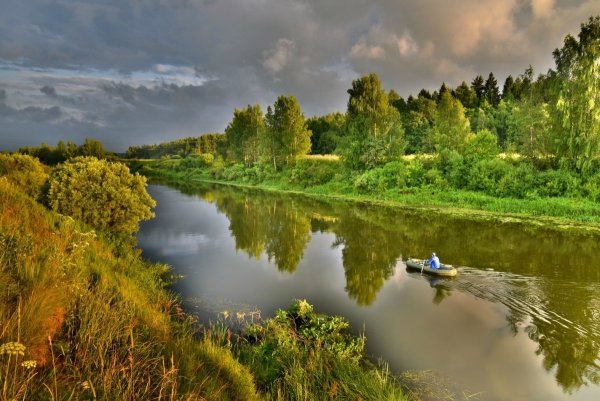 Рыбалка пейзаж