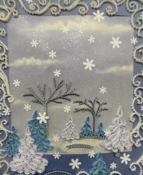 Зимнее панно своими руками для детского сада