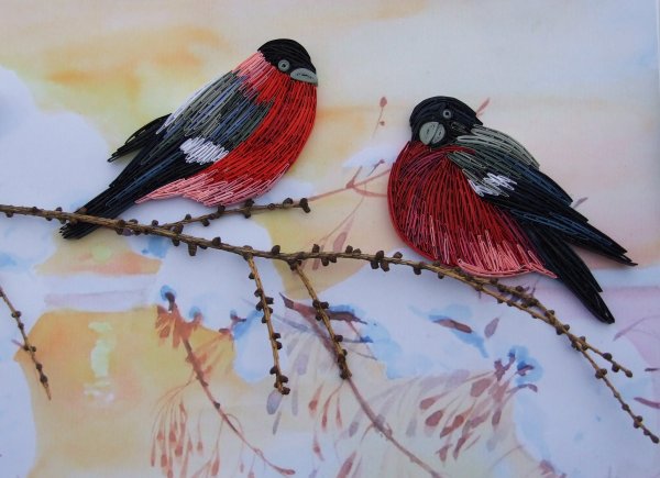 Квиллинг пейзаж