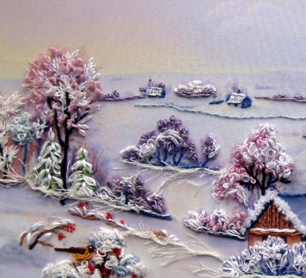 Квиллинг зимняя тематика