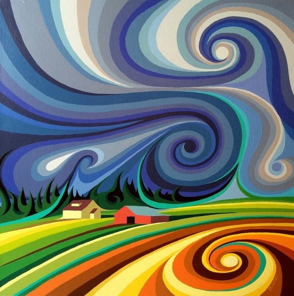 Живопись Кен Хонг Леунг