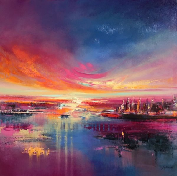 Картины гуашью абстракция