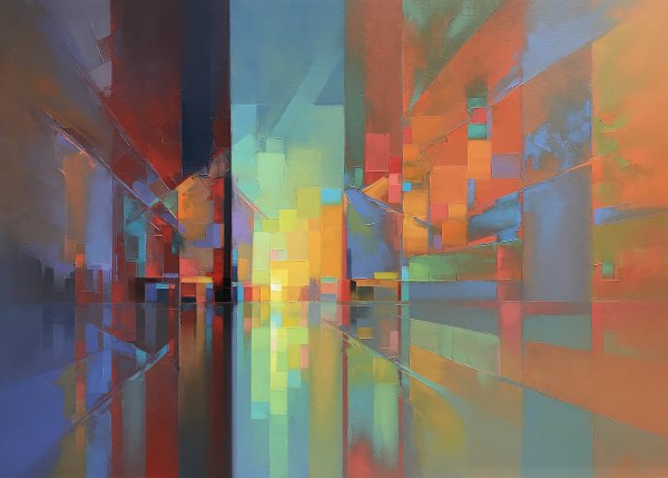 Абстрактная живопись природа