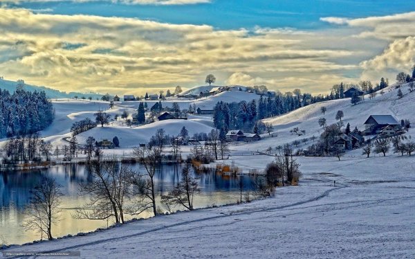 Зимние горы