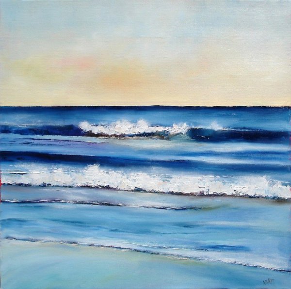 Море акварелью