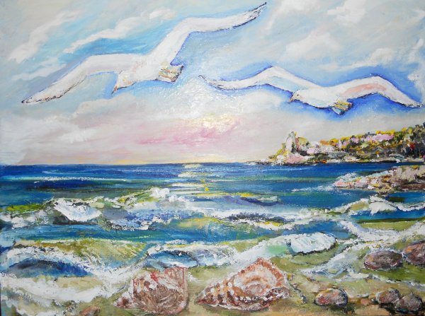 Море рисунок