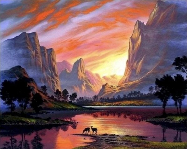 Афремов Леонид море парусник