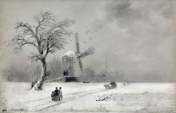 Иван Айвазовский мельница