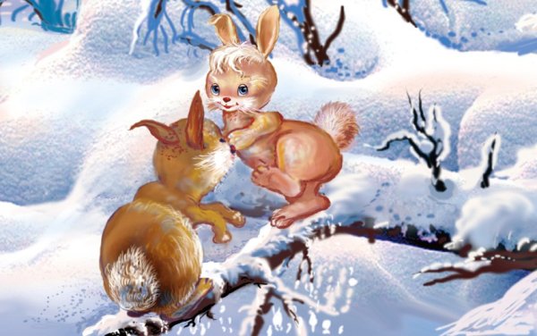 Зима сказка