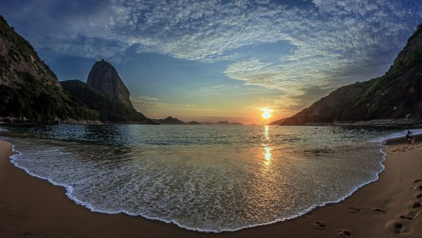 Пейзаж море