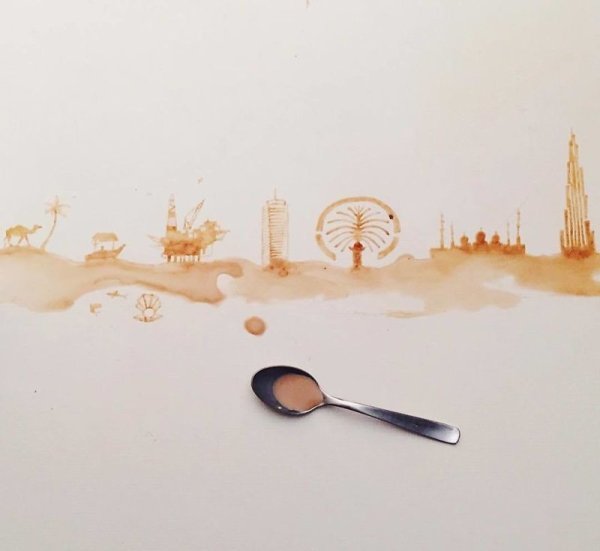 Джулия Бернарделли кофейные картины