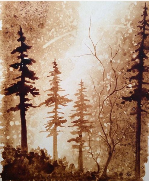 Кофейная живопись