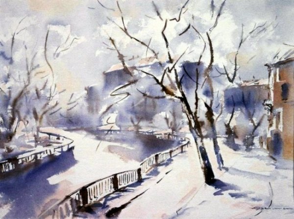 Зимний Петербург Константин Кузема