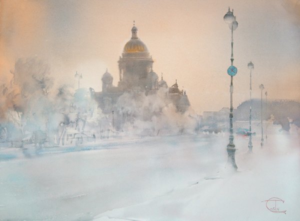 Художник Сергей Темерев Петербург