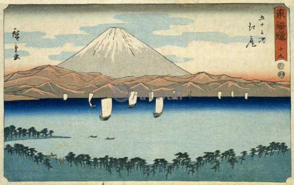 Древняя Япония Фудзияма