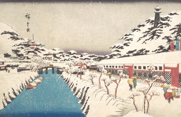 Японские Гравюры Утагава Хиросигэ