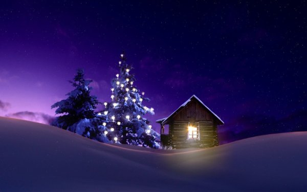 Новогодний пейзаж