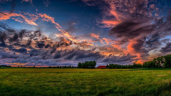 Красивая природа небо