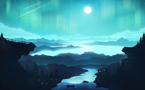 Пейзаж Минимализм