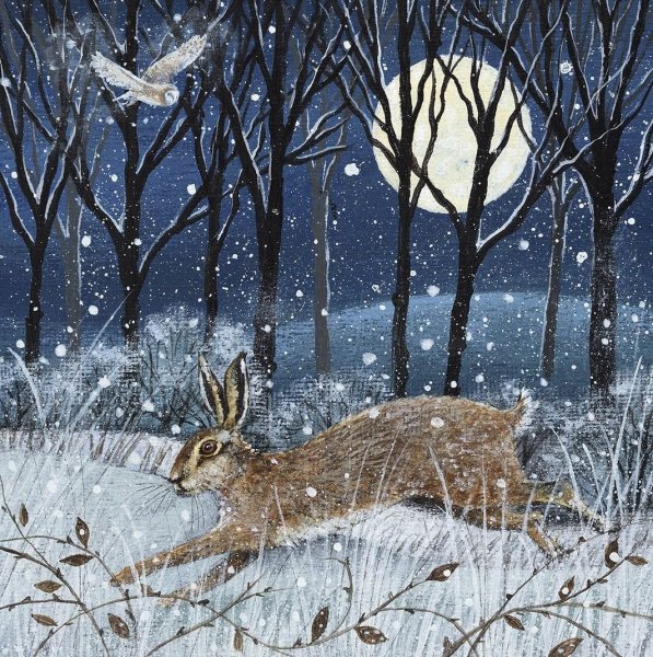 Художница Lucy Grossmith зима