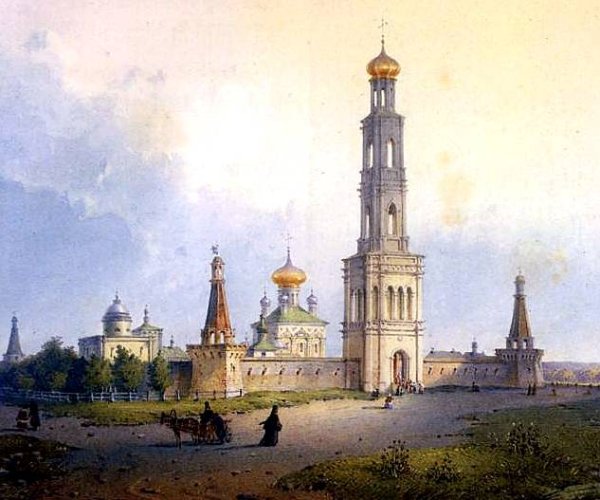 Симонов монастырь Карамзин