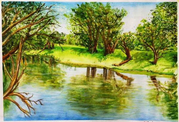 Пейзаж легкий