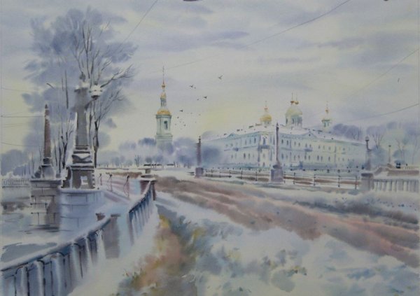 Художник Азат Галимов (Санкт-Петербург).